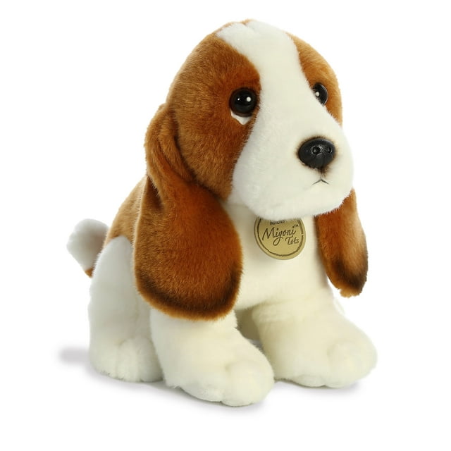 Aurora Peluches - Basset Hound Chiot Aurora 11 Pouces