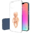 thumbnail image 1 of TalkingCase Slim Case for Apple iPhone 14, Slim Thin Gel Tpu Cover, Doll Print, Light Weight, Flexible, Soft, Anti-Scratch, Printed in USA, 1 of 7