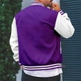 thumbnail image 5 of WUWUQF Varsity Jacket Men, Men's Varsity Baseball Jacket Casual Boys College Lightweight Jacket Coat, 5 of 9