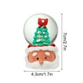 thumbnail image 6 of Christmas Decorations 2025 - Christmas Snow Globe with Snowman, 6 of 6