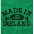 thumbnail image 2 of Made in Ireland Irish Pride St Pattys Long Sleeve TShirt Men Women Brisco Brands M, 2 of 6