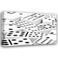 thumbnail image 1 of C. Thomas McNemar 24x17 Gallery Wrapped Canvas Wall Art Titled - Dominos II, 1 of 4