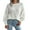 White, variant on Vedolay Fall Sweaters Women's Crew Neck Long Sleeve Pullover Sweater Casual Loose Fall Tops,Khaki M
