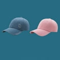 thumbnail image 4 of Fitted Cap Worn Design Adjustable Cotton Men and Women Baseball Cap for Sports, 4 of 10