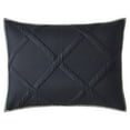 Mainstays Diamond Grey Argyle Polyester Pillow Sham, Standard (1 Count