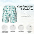 thumbnail image 5 of Gaeub Utensiles Mens Swim Trunks Stretch Beach Shorts Quick Dry for Men Swim Shorts Swimwear with Pockets- Small, 5 of 9