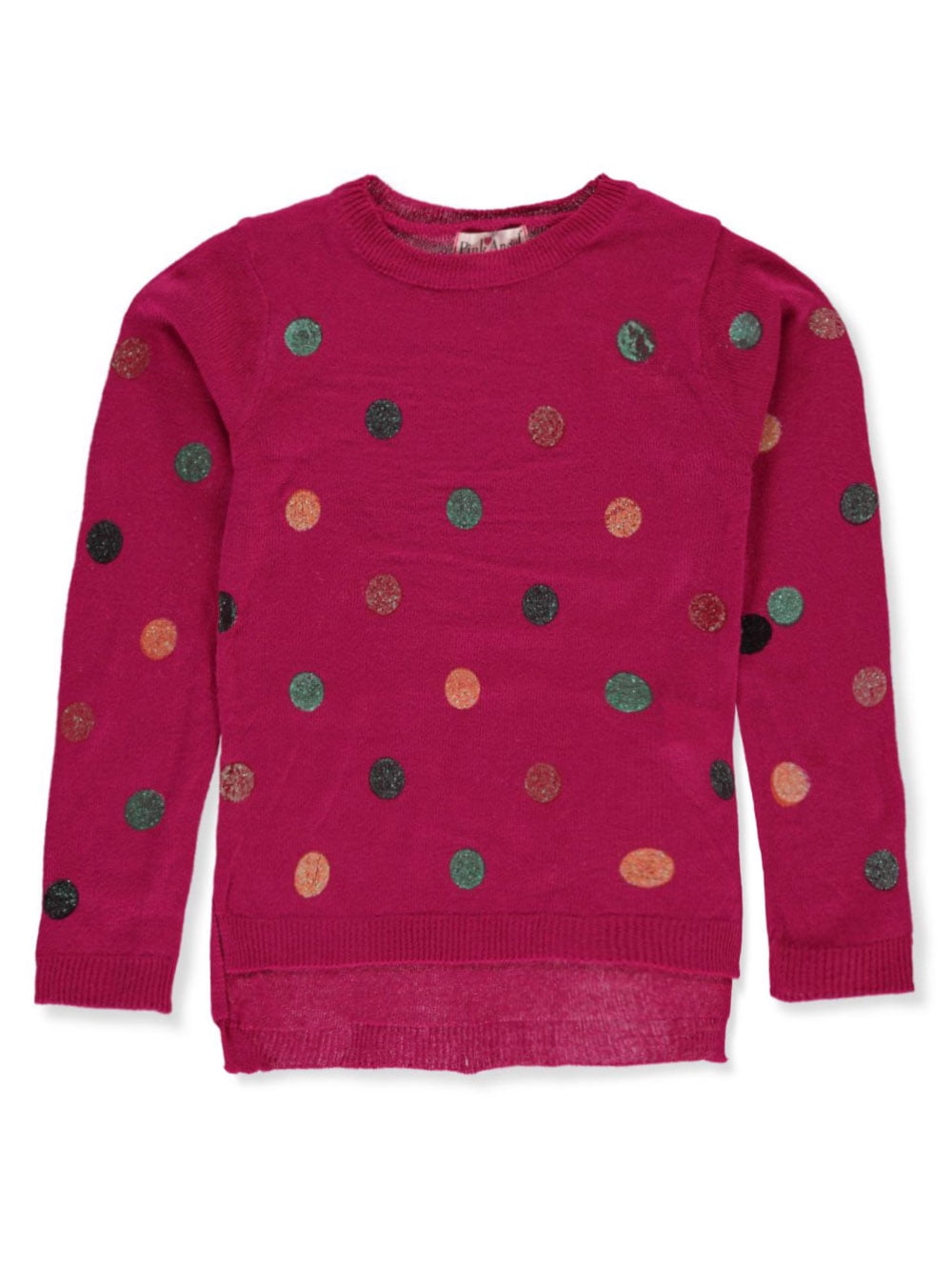 pink glitter sweater