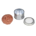 thumbnail image 4 of TFixol KKmoon Nettoyant pour Pointe à Souder en Acier Inoxydable, Nettoyant pour Pointe de Fer à Souder de Type Fil, Éponge de Nettoyage pour Pointe à Souder avec Support, 4 of 7