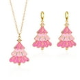thumbnail image 6 of HPINK-T Lightweight Christmas Tree Dangle Earrings Xmas Earrings for Women Gift, 6 of 7