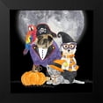 thumbnail image 2 of Reed, Tara 15x15 Black Modern Framed Museum Art Print Titled - Fright Night Friends III-Pirate Pug, 2 of 5