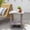 Grey, variant on Ayaya 2-Tier Adirondack Side Table, 19" Solid Wood Square End Table, Outdoor Patio Table for Living Room, Porch, Poolside – Weather Resistant Black