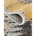 thumbnail image 6 of Unique Loom Outdoor Modern Collection Area Rug - New York (8' x 10' Rectangle Ivory/Gray), 6 of 10