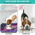 thumbnail image 4 of Space Geek Dog Feeding Mat, Nebula Cosmic Pet Food Mat, Waterproof Non-Slip Bowl Pad, Astronaut Design, Large Size, 4 of 4