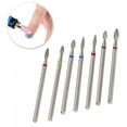 thumbnail image 4 of Nail Drill Bits,Multi Functional Nail Art Manicure Drill Bit Nail Polishing Tool Streamlined Design, 4 of 8