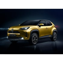 For LED Angel Eye Projector Fog Lights for 2021 2022 2023 Toyota Yaris Cross