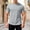 Light Gray, variant on Waffle Shirts for Men Summer Casual Short Sleeve Crewneck Relaxed Fit Breathable Tshirts Plain T-Shirt