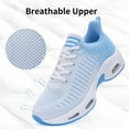 thumbnail image 5 of RomenSi Walking Shoes for Women Gym Athletic Tennis Sneakers Comfortable Casual Running Shoes US 10, 5 of 12