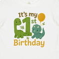 thumbnail image 4 of Inktastic Dinosaur 1st Birthday Cute Dino Theme Boys or Girls Baby T-Shirt, 4 of 5