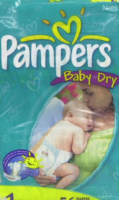 Pampers Baby Dry Size 1 Jumbo