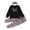 Black, variant on Vedolay Pants Sets for Girls Toddler Girl's 2 Piece Outfit Layered Ruffle Trim Long Sleeve Cami Top and Pants Set,Black 5-6 Years