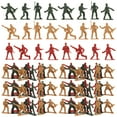 thumbnail image 4 of 200Pcs Plastic Army Men Miniature Soldier Figures Army Men Figures Soldiers Toys, 4 of 6