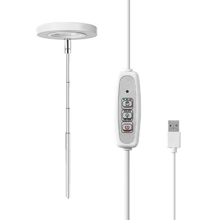 

Height Adjustable For Indoor Plant Timing LED Grow Light Flexible USB Powered