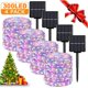 thumbnail image 2 of Guirnalda de luces LED solares para exteriores, guirnalda de luces de hadas para jardín, impermeable, decoración de patio, 50/100/200/300LED, 2 of 4