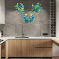 thumbnail image 6 of Jfrising Oceanic Metal Fish Crab Turtle Wall Decals (3 Pack), 6 of 7