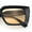 Black - Beige, variant on Retro Hipster Thick Beveled Frame Horn Rim Square Rectangle Sunglasses Black - Beige
