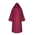 thumbnail image 4 of Men's And Women's Halloween Costumes Grim Cloak Hooded Cloak Jacket Coat, 4 of 5