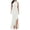 A-White399, variant on Wxolcjlv Ruffle Slit Maxi Dress for Women Halter Neck Fitted Evening Gala Gown