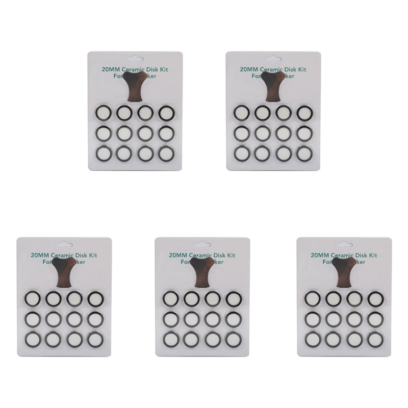 60Pack Ultrasonic Mist Maker Fogger Ceramics Discs for Humidifier Parts