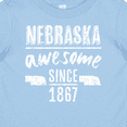 thumbnail image 4 of Inktastic Nebraska Awesome Since 1867 Boys or Girls Baby T-Shirt, 4 of 5