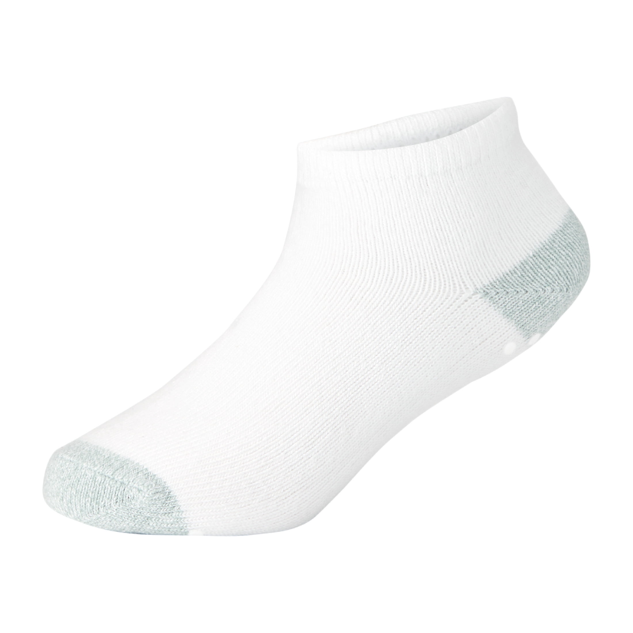 Hanes Boys Ankle Socks Value Pack, 6-Pack, Pure Comfort SuperSoft Ankle Socks for Infant and Toddler Boys