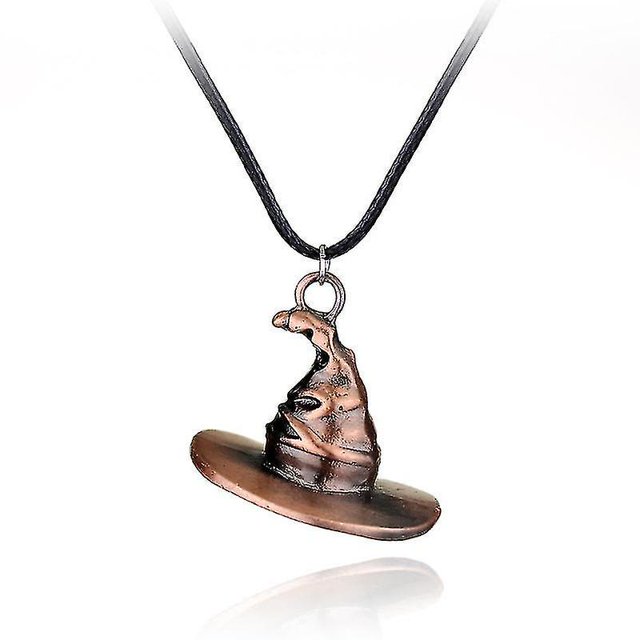 Collar inspirado en Time Turner, reliquias de la muerte, collar de snitch dorado, decoraciones de cosplay Aespa Afortunado Sencillez