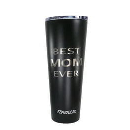 Best Mom Ever Gift - 20 oz Skinny Stainless Steel Insulated