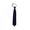Navy Blue, variant on Solid Navy Blue Mens 20 Zipper Tie