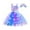 C#PP16251, variant on CAIVO Toddler Kids Girls Halloween Hallowmas Historical LED Light Tulle Dress Princess Hairband Outfits Versatile Child Daily Wear