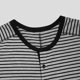 thumbnail image 5 of KIHOUT Liquidación de tallas grandes para mujer, pijama de una pieza con botones a rayas para adultos, ropa de dormir suave de manga larga, conjunto de pijama para mujer, ropa de estar por casa de, 5 of 8