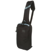 Athletic Works 4.5 Liter Black Urban Sling Sports Bag, Unisex, Shoulder Bags, Polyester, Adult, Teen