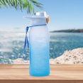 thumbnail image 1 of Termos para agua de 1300ML, deportiva con gradiente esmerilado para exteriores (azul), 1 of 6