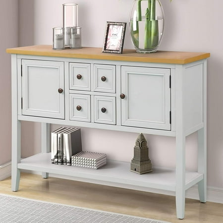 Clearance 46 Buffet Cabinet Sideboard Wood Console Table