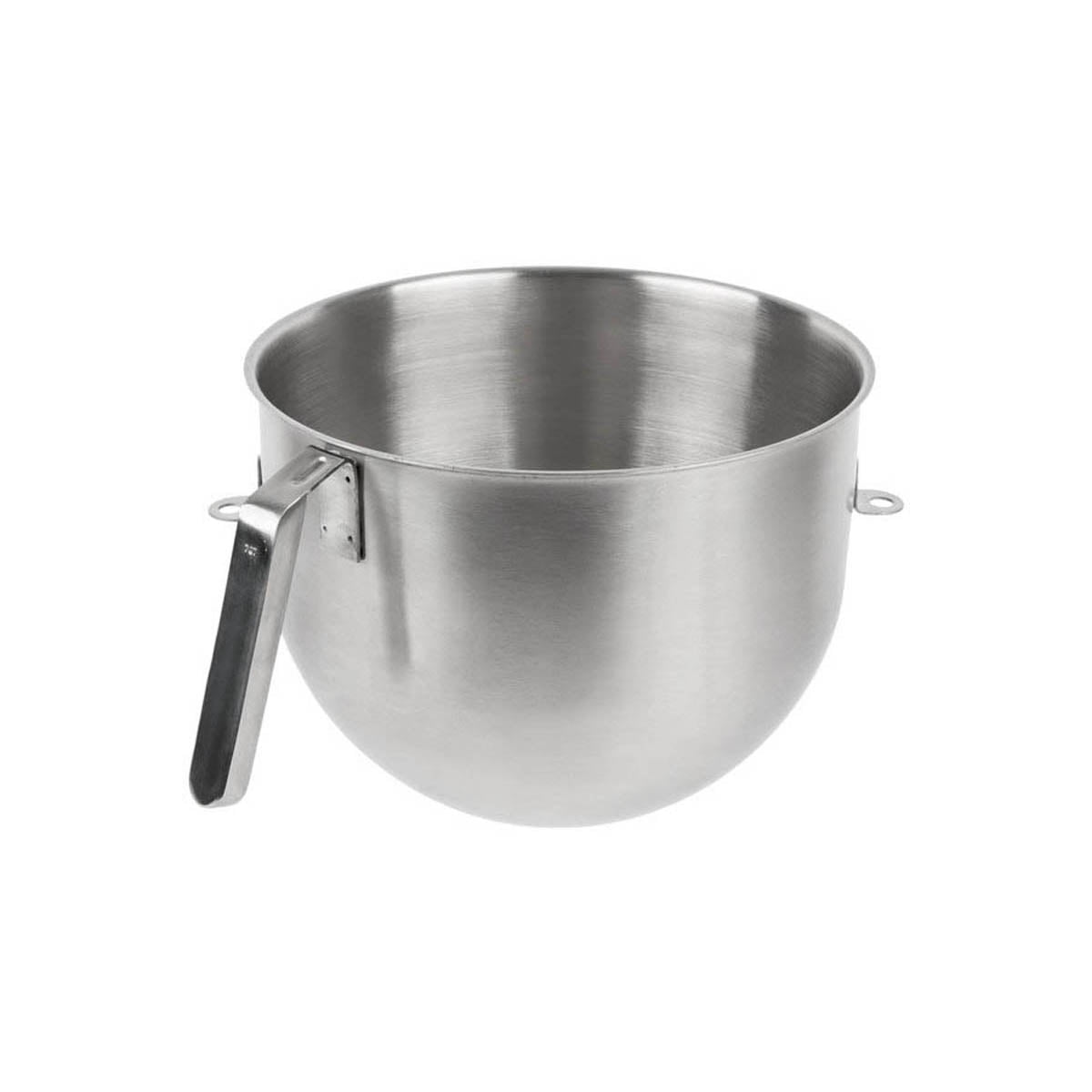 KitchenAid KSMC7QBOWL 7-Qt NSF Certified Polished Stainless Steel Bowl with J Hook Handle