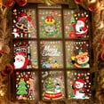thumbnail image 3 of Christmas Decals Window Stickers , 6pcs Sticker Decor Compatible With Christmas New Year Party Decorations, 3 of 5