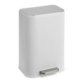 thumbnail image 2 of 12L Stainless Steel Step Trash Can with Soft-Close Lid – Hands-Free Kitchen & Bathroom Garbage Bin, 2 of 8