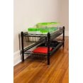 thumbnail image 5 of 18" Deep x 30" Wide x 14" High 2 Tier Stationary Black Basket Unit, 5 of 7