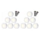 thumbnail image 4 of Bearachild Luces LED Gabinete Luz Control remoto inalámbrico Luz nocturna inalámbrica Gabinete interior Herramienta de iluminación 6 Stück und 2 Kontrollen 2piezas, 4 of 6