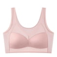 thumbnail image 2 of Lumistal Push Up Bra Thin Wireless Comfort Breathable High Support Bra Sagging Side Breast Seamless Control Minimizer Bras Sports Bras for Women XL, 2 of 6