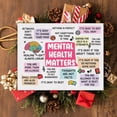 thumbnail image 5 of Therapy Office Mental Health Poster Canvas Wall Art for Decor - Motivational Mental Health Matters Canvas Print Wall Art Painting Ready to Hang - Easel & Hanging Hook 12x15 Inch, 5 of 7