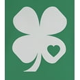 thumbnail image 4 of Old Glory Toddler St. Patricks Day Shamrock Heart Long Sleeve Graphic T Shirt, 4 of 7